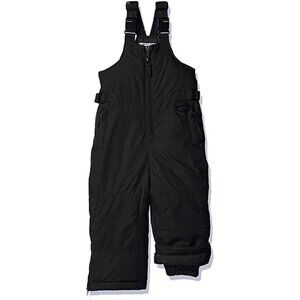 iXtreme Outfitters Padded Unisex Child Snow Bib Overalls Black : Sz 5/6